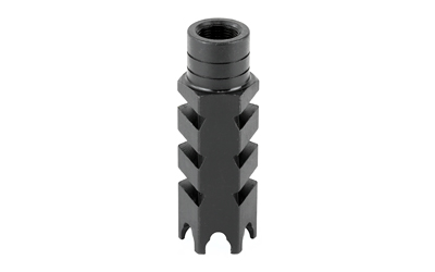 ATI Outdoors Shark Muzzle Brake, 1/2X28 Thread With Crush Washer, Fits AR-15, Black Oxide Finish — photo 2