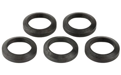 ATI Outdoors AR-15 Crush Washer 5 Pack, Fits Over 1/2X28 Threads, Black Oxide Finish