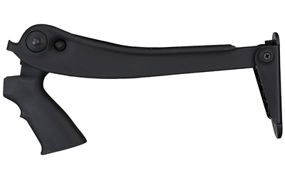 ATI Outdoors Stock, Fits Mossberg/Winchester/Remington, 12 & 20 Gauge, Top Folder, Black