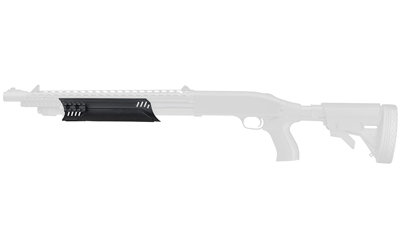 ATI Outdoors Stock, Fits Mossberg/Winchester/Remington, 12 & 20 Gauge, with Picatinny, Black — photo 3
