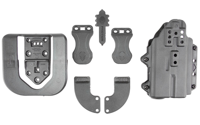 Alien Gear Holsters Photon Holster, Fits GLOCK 19/44/45/23 with Compact Light, Polymer Construction, Ambidextrous, Black