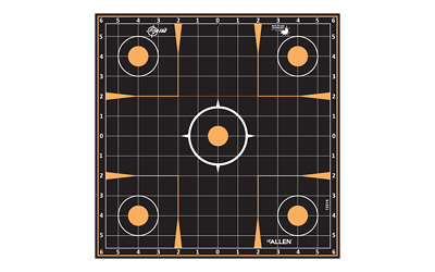 Allen Company EZ AIM Adhesive, Sight-In, 12x12", 5 Pack