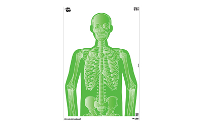 Allen Company Imposing Figures EZ Aim, Paper Targets, 8 Pack, 12"X18", Assorted Colors