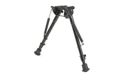 Allen Company Bozeman Bipod, Swivel Mount, Attaches to Sling Swivel, Adjustable Height, Black
