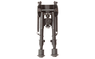 Allen Company Bozeman Bipod, Black Finish, Attaches To Sling Swivel, 6"-9", Height Adjustable