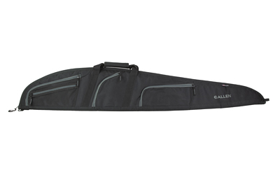 Allen Company Daytona, Shotgun Case, 52", Endura Fabric, Black with Gray Trim