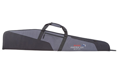 Allen Company Ruger American Rifle Case, Gray/Black Endura Fabric, 46", Thick Foam Padding