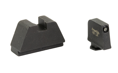 AmeriGlo Optic Compatible Sets for Glock, Fits All Glocks, 3XL Tall, Green Tritium with Black Outline, .365" Front and .451" Rear, Black Rear Sight — photo 2