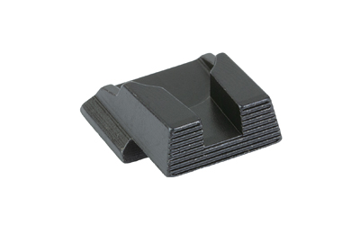 AmeriGlo Specialty Rear Sight, Fits S&W Bodyguard 2.0, Serrated, Black, .260" Height, .150" Square Notch, Rear Sight Only — photo 2