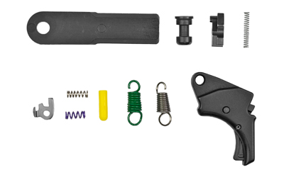 Apex Tactical Specialties Forward Set Sear & Trigger Kit for M&P M2.0, Black Aluminum, Includes Curved Forward Set Trigger, Sear Actuator
