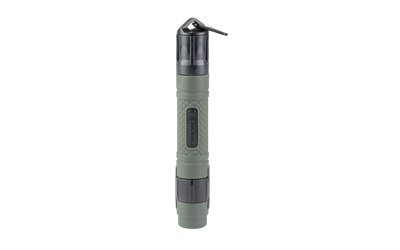 Aquamira Survival Straw, Emergency Water Filter System, Certified Filtration up to 300 Gallons of Water, Olive Drab Green