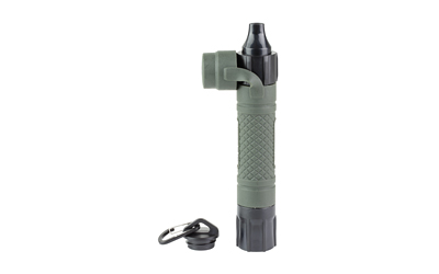 Aquamira Survival Straw, Emergency Water Filter System, Certified Filtration up to 300 Gallons of Water, Olive Drab Green — photo 2