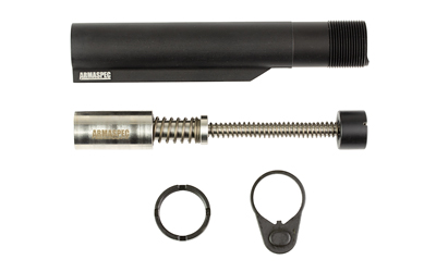Armaspec SRS Buffer Kit Gen 4, Stealth Recoil Spring-BB, Fits AR-15, Black