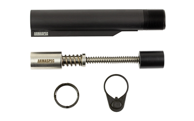 Armaspec SRS Buffer Kit Gen 4, Stealth Recoil Spring-H2, Fits AR-15, Black