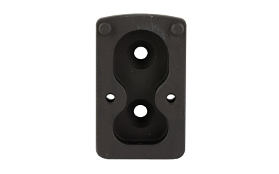 Arisaka Defense Optic Plate, Tall Height, Anodized Finish, Black, Fits Arisaka Offset Optic Mount, For Trijicon RMR, SRO, Holosun 407C, 507C, 508T