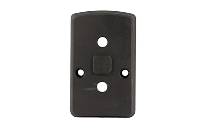 Arisaka Defense Optic Plate, Tall Height, Anodized Finish, Black, Fits Arisaka Offset Optic Mount, For Trijicon RMR, SRO, Holosun 407C, 507C, 508T — photo 2