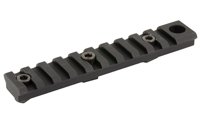 Arisaka Defense Rail Slider, Picatinny Rail M-Lok, 3 Slot, Fits M-LOK, Integrated QD Mount, Anodized Finish, Black