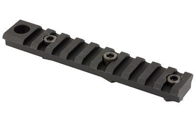 Arisaka Defense Rail Slider, Picatinny Rail M-Lok, 3 Slot, Fits M-LOK, Integrated QD Mount, Anodized Finish, Black — photo 2