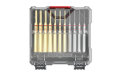 Real Avid Accu-Punch, 11 Piece Punch Set (7 Brass/4 Steel), Includes Case