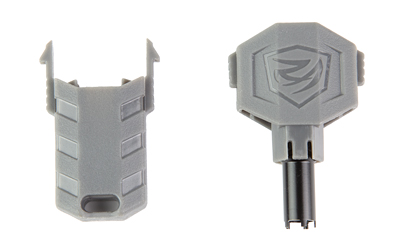 Real Avid AR15 Front Sight Adjuster Pro, For Adjusting AR15 Style Front Sights, Gray