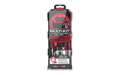 Real Avid Gun Boss, Multi-Kit, Home and Field Double Duty Professional Gun Cleaning, Fits .357, .38, and 9mm Handguns