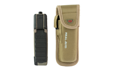 Real Avid Gun Tool Pro AR15, Multi-Tool, Optimized for the AR15, Flat Dark Earth/Black Finish, Plain Edge Blade, Stainless Steel Construction — photo 4