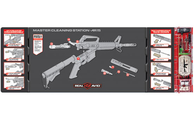 Real Avid Master Cleaning Station, AR15 Cleaning Kit, Deluxe Gun Mat With Set Of Cleaning Tools — photo 3