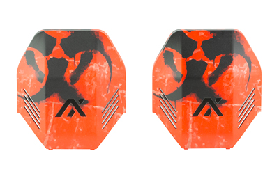 AXIL MX Plate, Fits MX Pro/Electronic/Passive Earmuffs, Biohazard Red