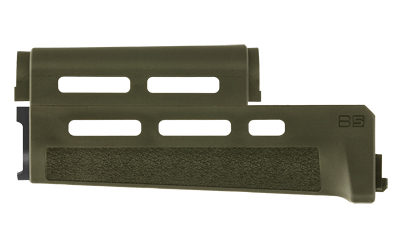 B5 Systems AK Handguard, Standard Length, MLOK Compatible, Fits Standard AKM Pattern Stamped Receivers, Matte Finish, Olive Drab Green