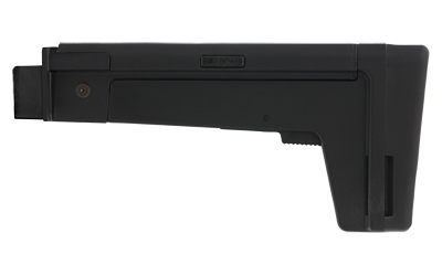 B5 Systems AK Stocked Fixed, Fits AKM Pattern Stamped Receivers, Matte Finish, Black