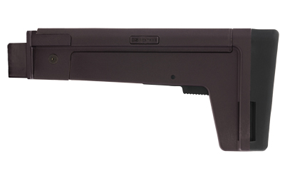 B5 Systems AK Stocked Fixed, Fits AKM Pattern Stamped Receivers, Matte Finish, Plum — photo 2