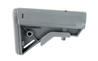 B5 Systems BRAVO Stock, Mil Spec, Quick Detach Mount, Gray — photo 2