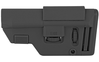 B5 Systems Collapsible Precision Stock, Black, Short Length Cheek Riser — photo 3
