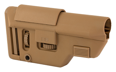 B5 Systems Collapsible Precision Stock, Coyote, Short Length Cheek Riser — photo 2