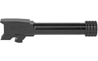 Backup Tactical Barrel, 9MM, Nitride Finish, Black, 1/2X28 Thread Pitch, Fits GLOCK 43/43X — photo 3