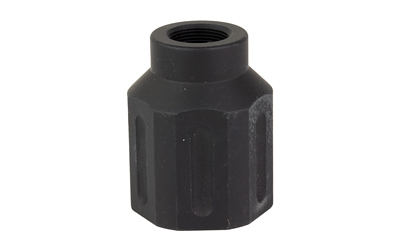 Battle Arms Development HEX FLASHCAN, Blast Diverter, 9MM, Anodized Finish Black, 1/2X36 Threaded — photo 2