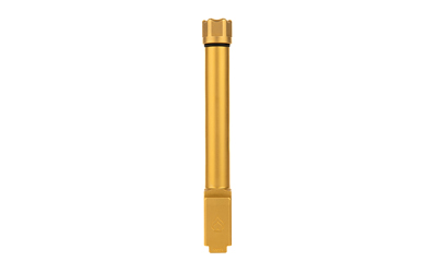Ballistic Advantage Premium Series, 9MM, 5" Threaded Barrel, 1/2X28, Fits Glock 17 Gen 5, PVP Finish, Gold — photo 2