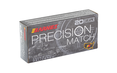 Barnes Precision Match, 300 Blackout, 220 Grain, Match Burner BTHP, 20 Round Box — photo 2