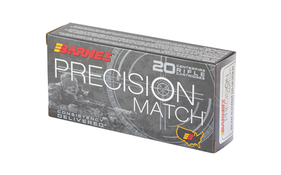 Barnes Precision Match, 300 Blackout, 220 Grain, Match Burner BTHP, 20 Round Box — photo 3