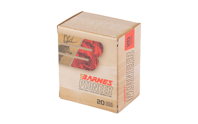 Barnes Pioneer, 357 Magnum, 140 Grain, Flat Nose Triple Shock X, 20 Round Box — photo 3