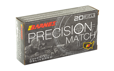 Barnes Precision Match, 6MM Creedmoor, 112 Grain, Open Tip Boat Tail, 20 Round Box — photo 2