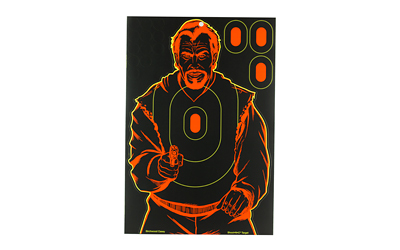 Birchwood Casey Shoot-N-C 12" x 18" Bad Guy Target, 5 Pack