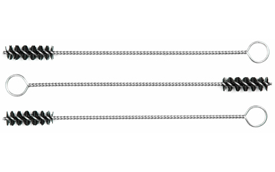 Birchwood Casey Looped Handle 9" Nylon Pistol Brushes, Fits 38/357/9MM, 3 Pack