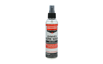 Birchwood Casey Synvex Bore Wash, 6oz, Spray Bottle