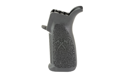 Bravo Company Mod 4 Grip, Jack Carr Crossed Tomahawks Logo, Fits AR Rifles, Black