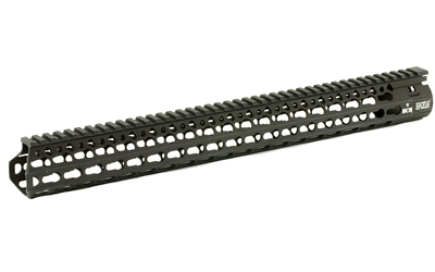 Bravo Company 17" ALPHA Keymod Rail, Fits AR Rifles, Aluminum Alloy, Includes BCM KeyMod Sling Mount and a BCM KeyMod Nylon Rail, Black