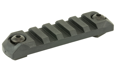 Bravo Company 3" Polymer Picatinny Rail Section, MLOK Compatible, Black