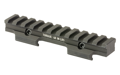 Bravo Company A/T 525-11 Optic Riser, Fits Picatinny, 4.5" Long, 0.525" Height, Anodized Finish, Black — photo 2