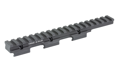 Bravo Company A/T 525-13x5 Optic Riser, Fits Picatinny, 7.25" Long, 0.525" Height, Anodized Finish, Black