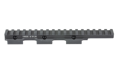 Bravo Company A/T 525-13x5 Optic Riser, Fits Picatinny, 7.25" Long, 0.525" Height, Anodized Finish, Black — photo 3